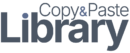 Copy & Paste Library Logo